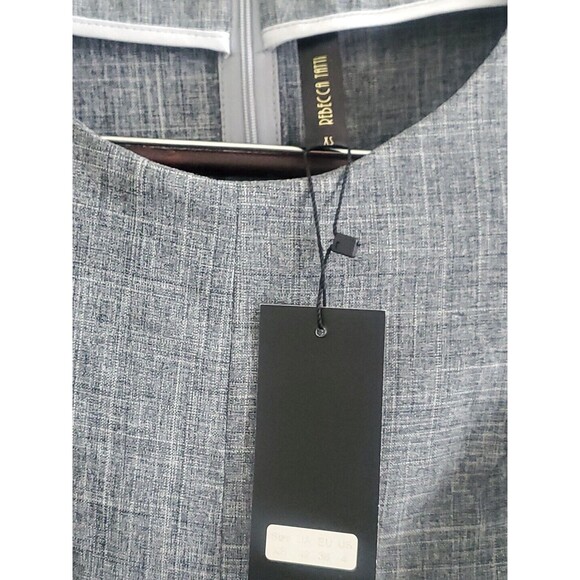 Rebecca Tatti Womens Blue Pockets Midi Dress Sz Xs-us Size 4 - Picture 4 of 10